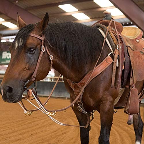 NRSNRS Oiled Harness Leather German Martingale