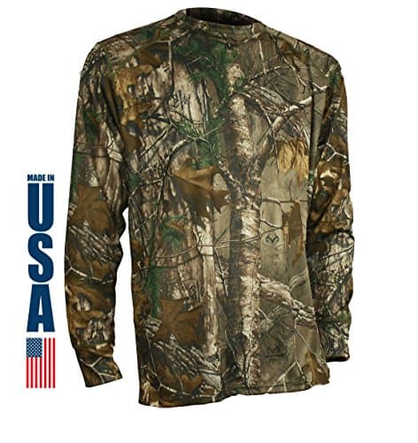XGO Phase 4 Performance Camo Long Sleeve Crew - Real Tree AP Xtra X-Large