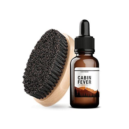 Beard Starter's Kit - Boar Bristle Beard Brush & 1oz Beard Oil