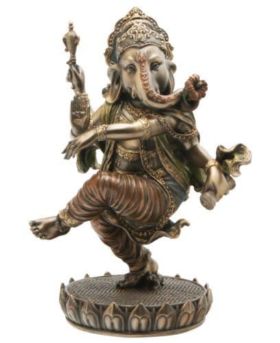 Dancing Ganesh Statue - Cold Cast Bronze by Ganesh Mall