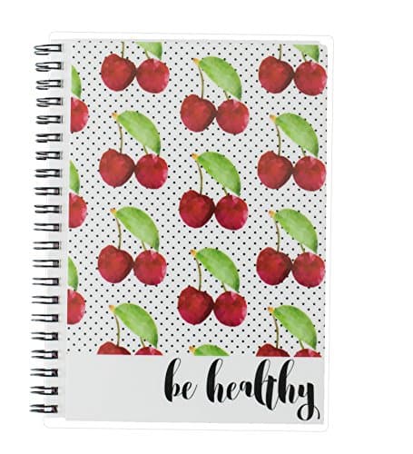 21 Day Food and Exercise Tracker - Very Cherry