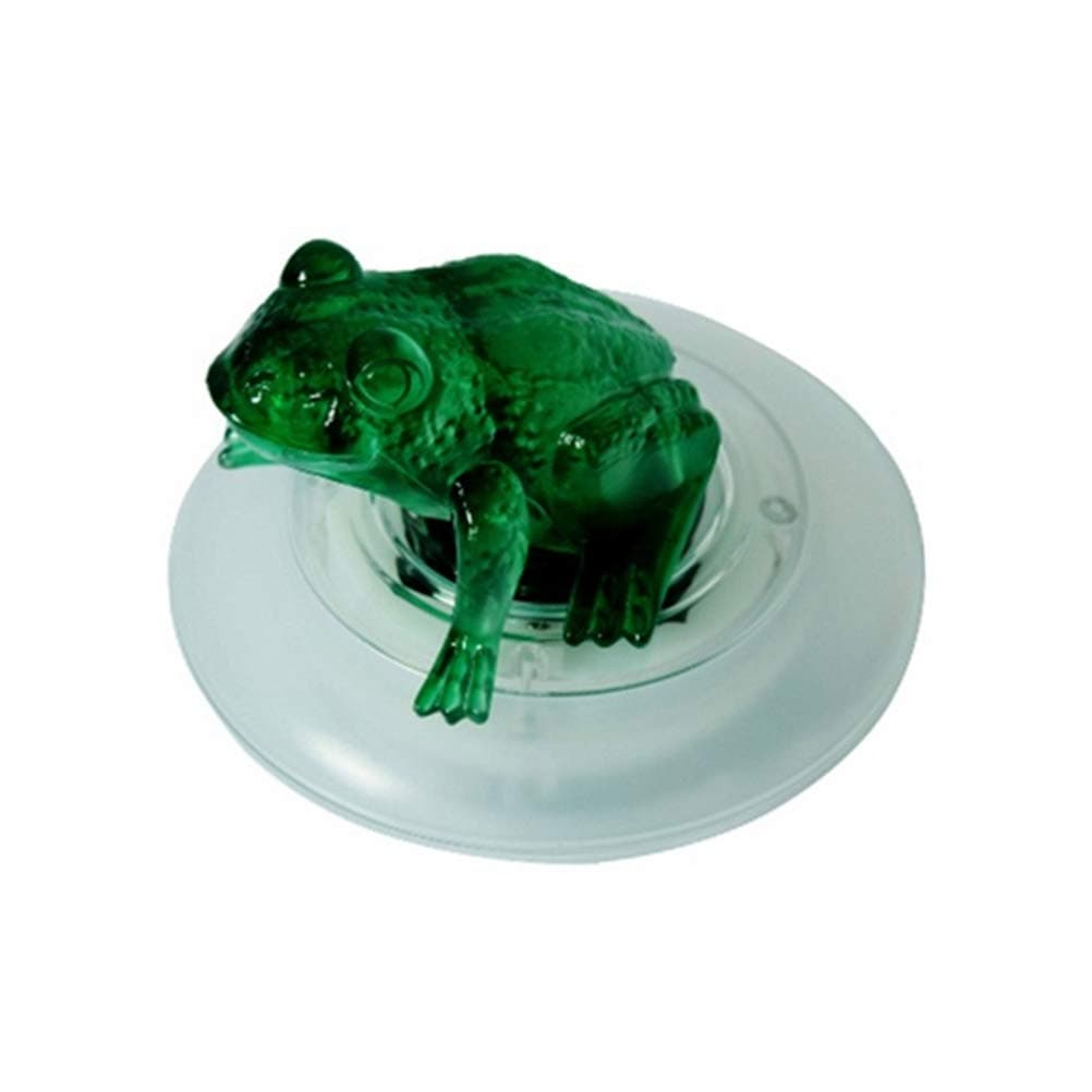 Uonlytech Solar Floating Light Waterproof Color Changing Solar Pond Lights Frog Floating Light for Swimming Pool Pond Garden Decorations