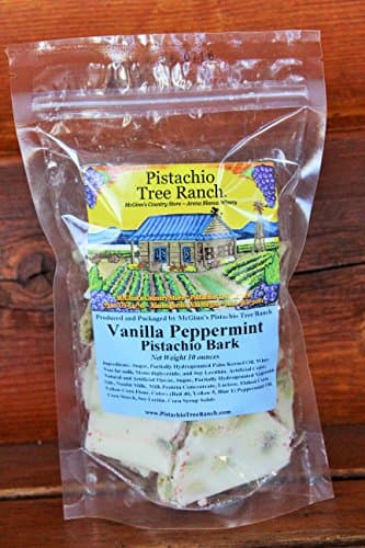 Vanilla Peppermint Pistachio Bark