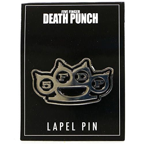 Five Finger Death Punch Knuckles Lapel Pin
