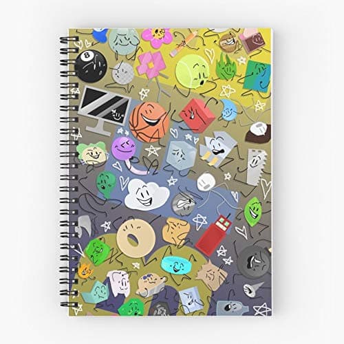 Bfb Bfdi Cute School Five Star Spiral Notebook With Durable Print