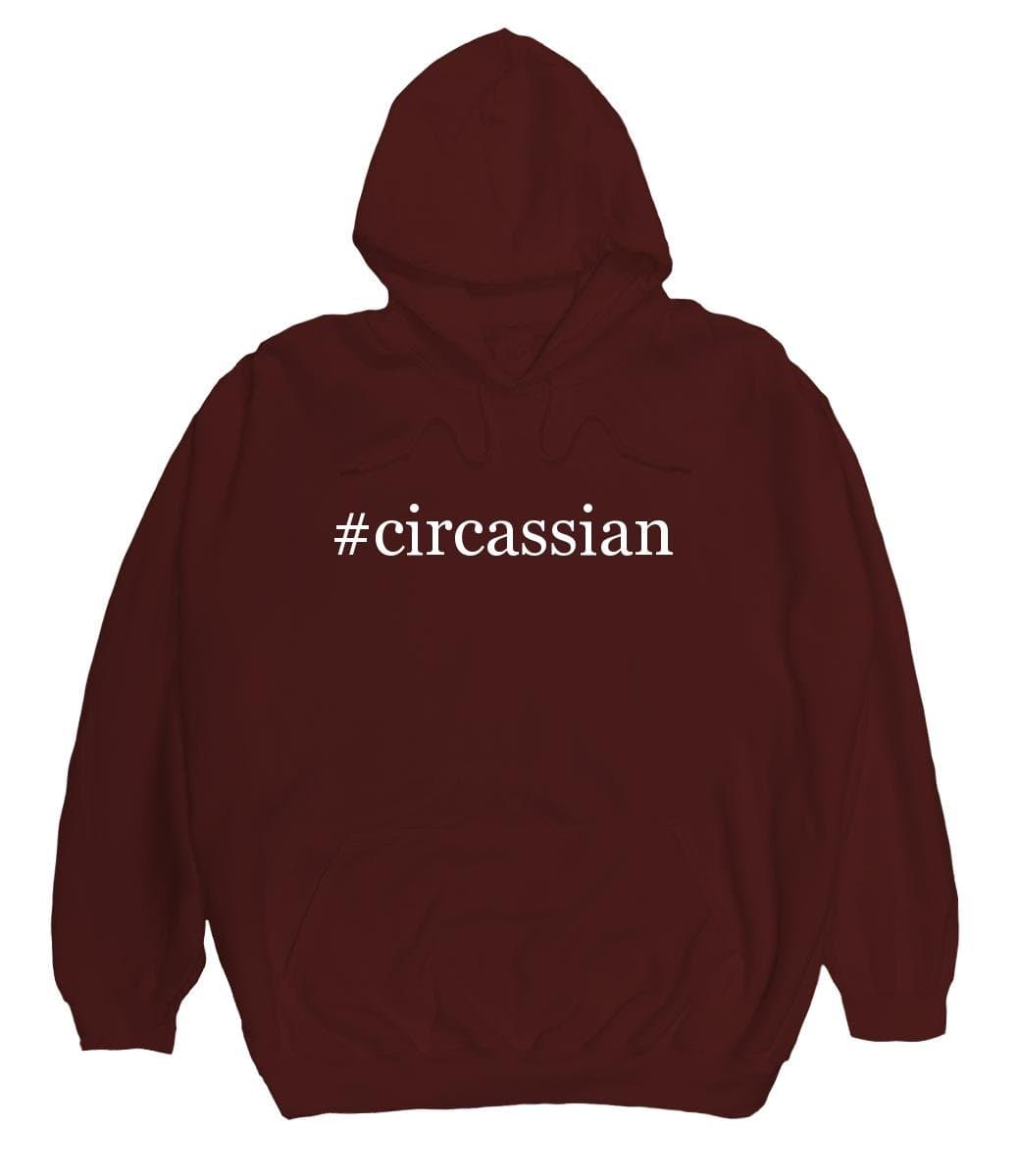 #circassian - Men's Hashtag Pullover Hoodie