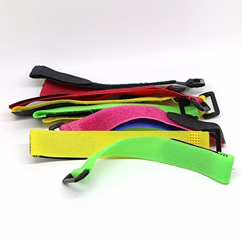 Nylon Straps Fastener Cable Tie Hook Loop Reusable, Easily Hooks Onto Cables Perfect For Computer Technicians, Electricians, Guys, Pc Owners, Etc