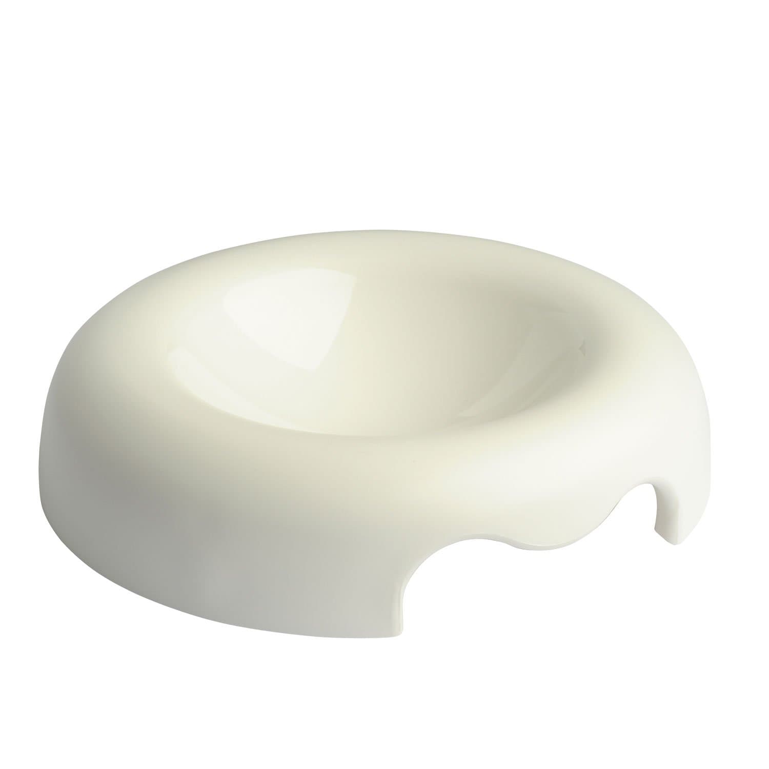 K Brands Kitty Kat Bowl, White
