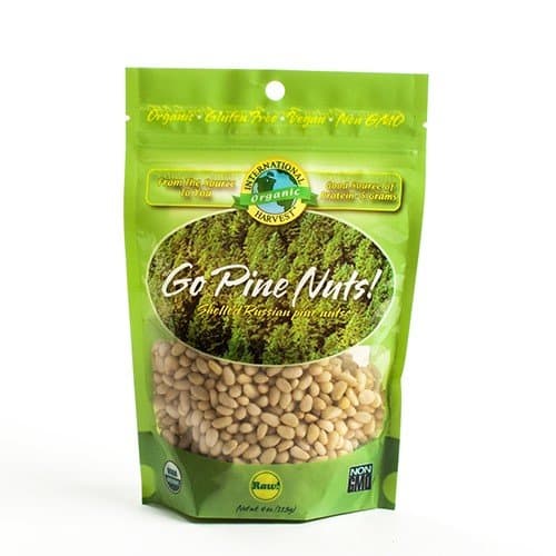 Organic Raw Pine Nuts - 4 oz. Bag (4 ounce)