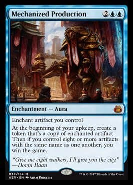 Magic: the Gathering - Aether Revolt - Mechanized Production PRE-ORDER Ships On January 20, 2017
