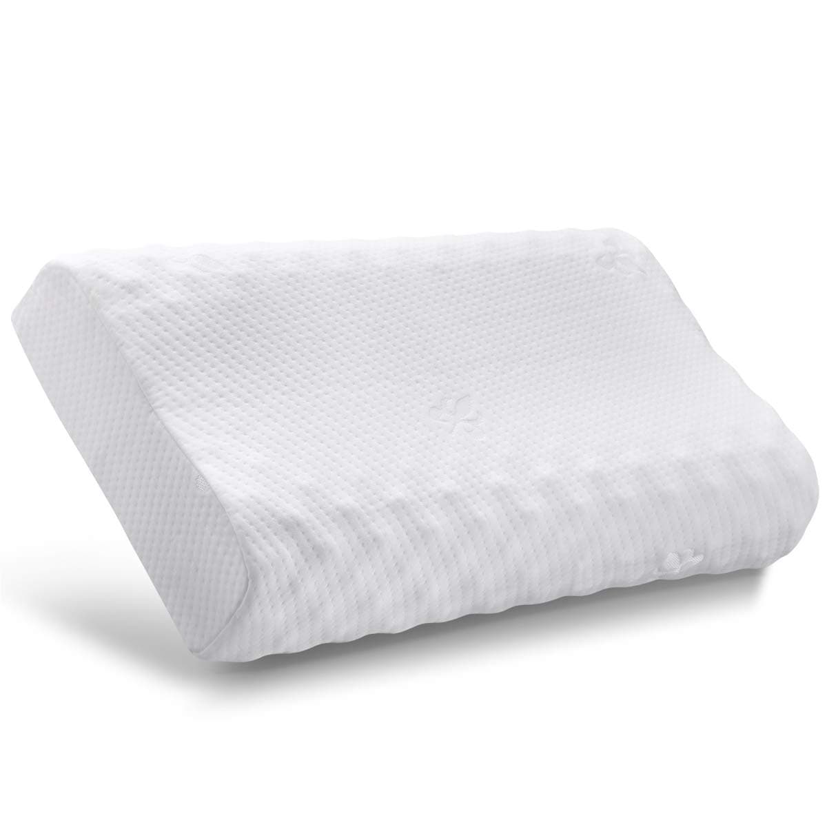 DYD Bed Pillows for Sleeping Cervical Pillow Supportive for Neck Adjustable Loft for Back/Side Sleepers 100% Natural Latex Pillow Alleviate Back Pain Proper Spine Alignment