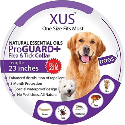 XUS Flea &amp; Tick Collar - (1 Size Fits Most) (Dog - 1 Size Fits Most (23 inch))