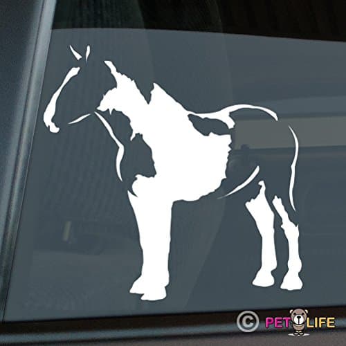 Draft Horse Sticker Vinyl Auto Window Draught Dray