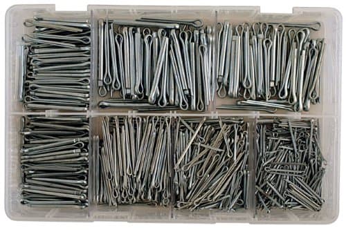 Connect - 31875 Assorted Split Cotter Pins-Small Sizes Box Qty 1000