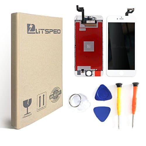 Litsped iphone 6s Screen Replacement, LCD Display &amp; Touch Screen Digitizer Replacement Assembly (6s(4.7inch)white)