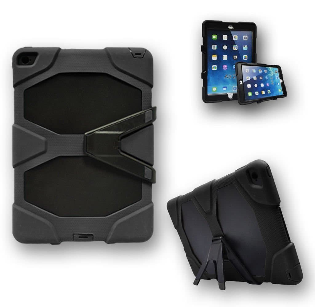 SS Tech Case for Apple iPad Pro (12.9") - Survivor Military Duty Rugged Case Kids Proof & Full Protection with In Built Screen Protector and Kick Stand Compatible with Apple iPad Pro (12.9")