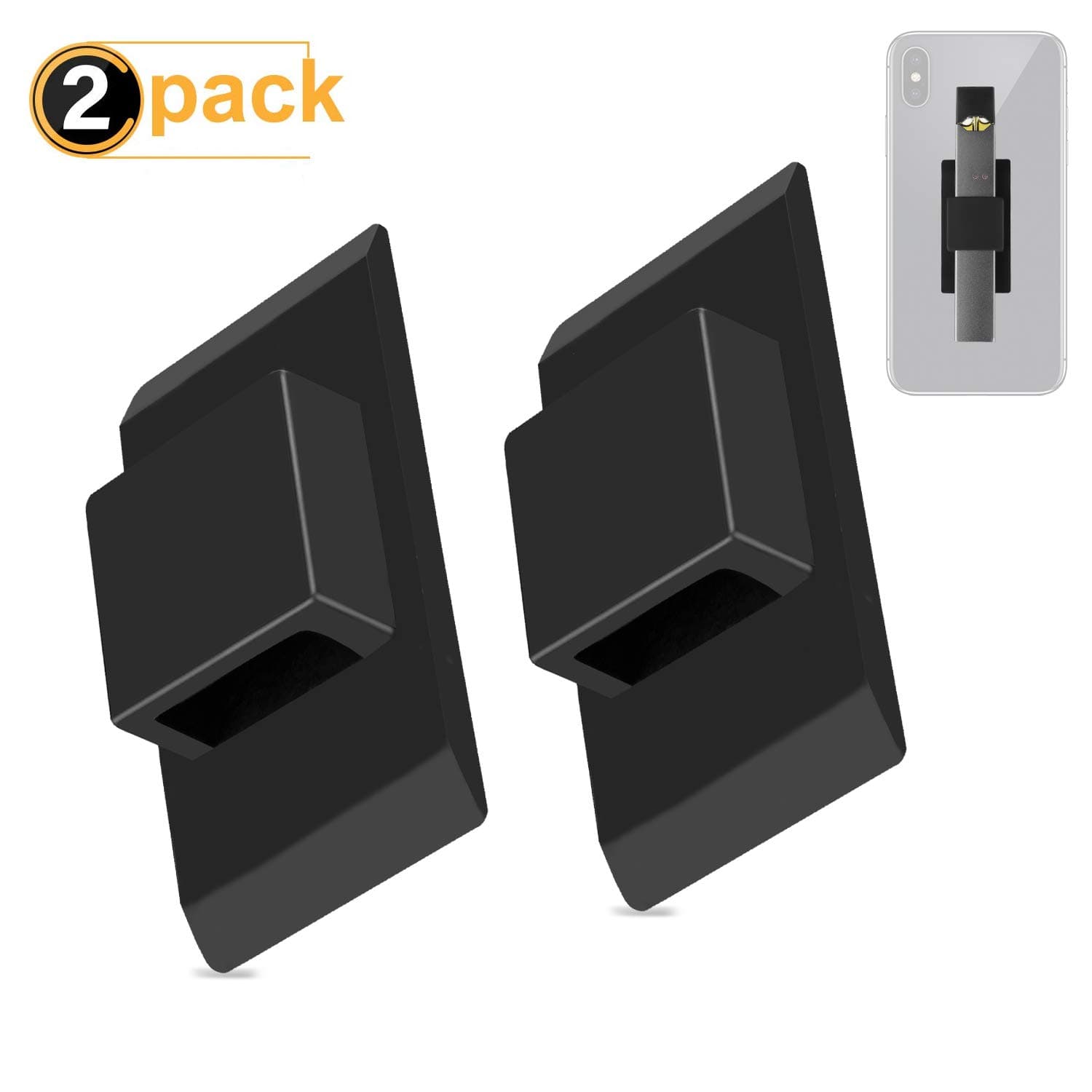 Case Compatible with JUUL(2 Pack)(Case Only, No Device Included)Phone Holder Compatible with iPhone, Samsung Galaxy, Tablets, Car Dashboard