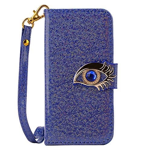iPhone 6s Plus Wallet Case, iPhone 6s Plus Case Cover, Case for iPhone 6s Plus, YoungDoria Luxury Flip PU Leather Wallet Case Cover for iPhone 6s Plus 5.5'' &amp; iPhone 6 Plus 5.5'' (Eagle Eye - Blue)
