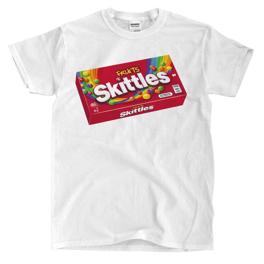 Skittles Box- White T-Shirt