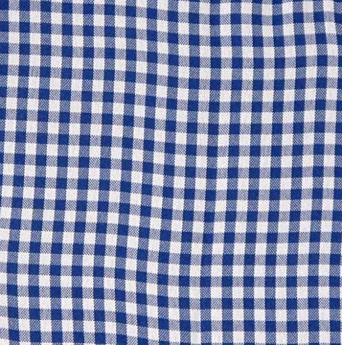 Square Gingham Pattern Cloth Liner - Navy, Small