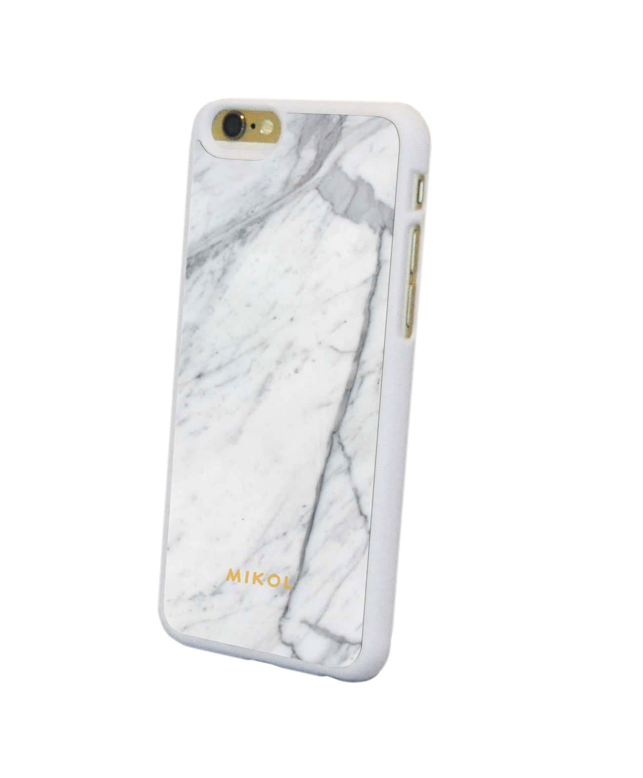Mikol iPhone 6/6S Case Carrara White (White Border)