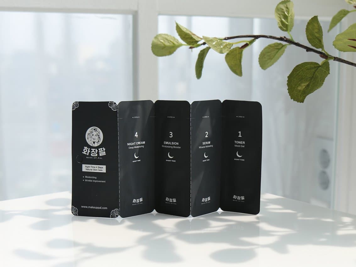 MAKEUP PAL Night time 4-step skincare