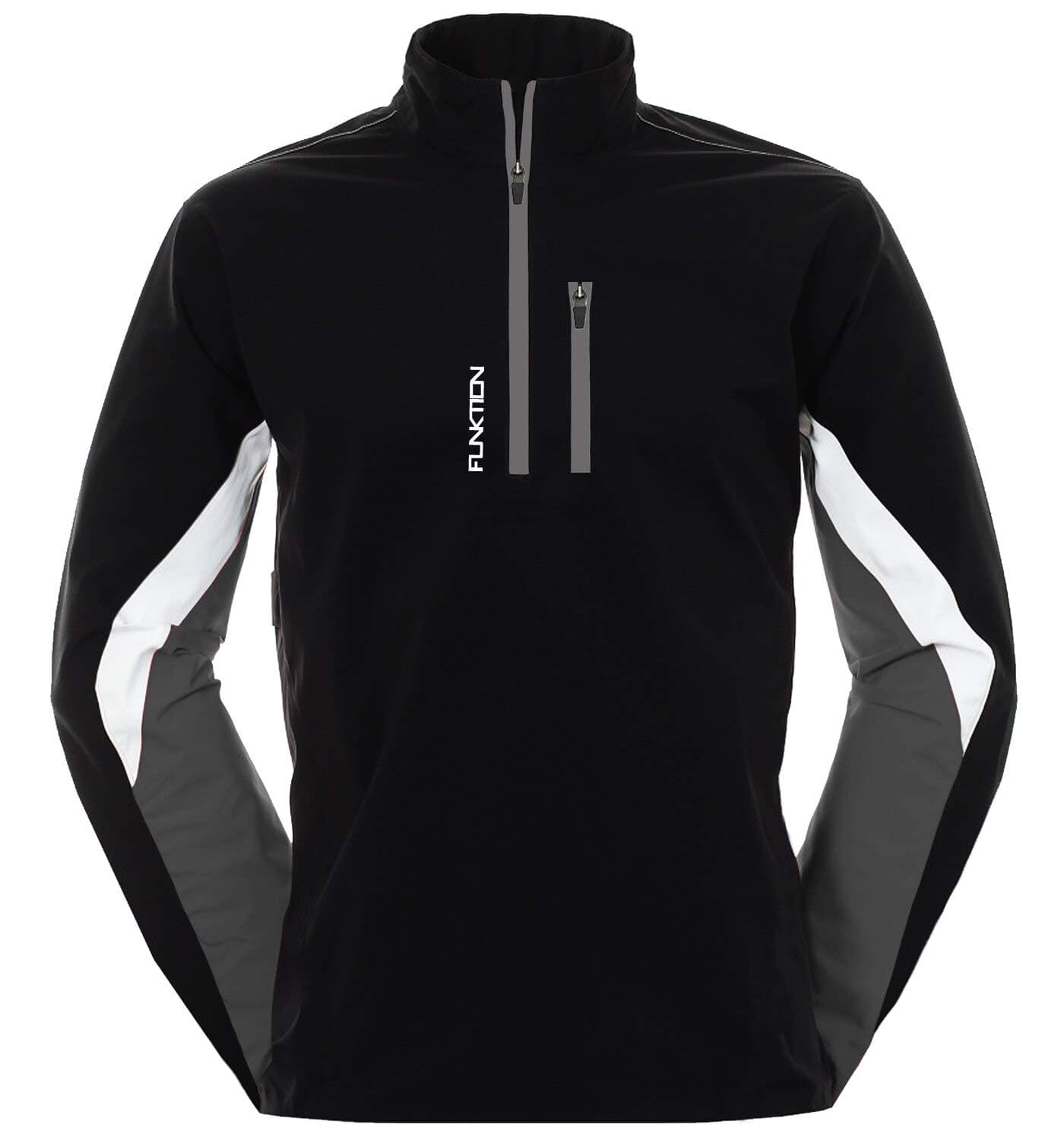 Mens Thermal Golf Pullover Jumper Fleece Lined Top