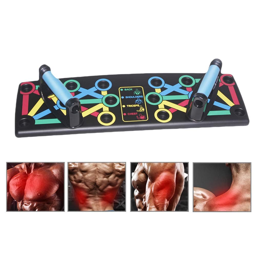 AGAWA Power Press Push Up,Complete Push Up Training System, 14 in 1 Fitness Workout Training Stand Board