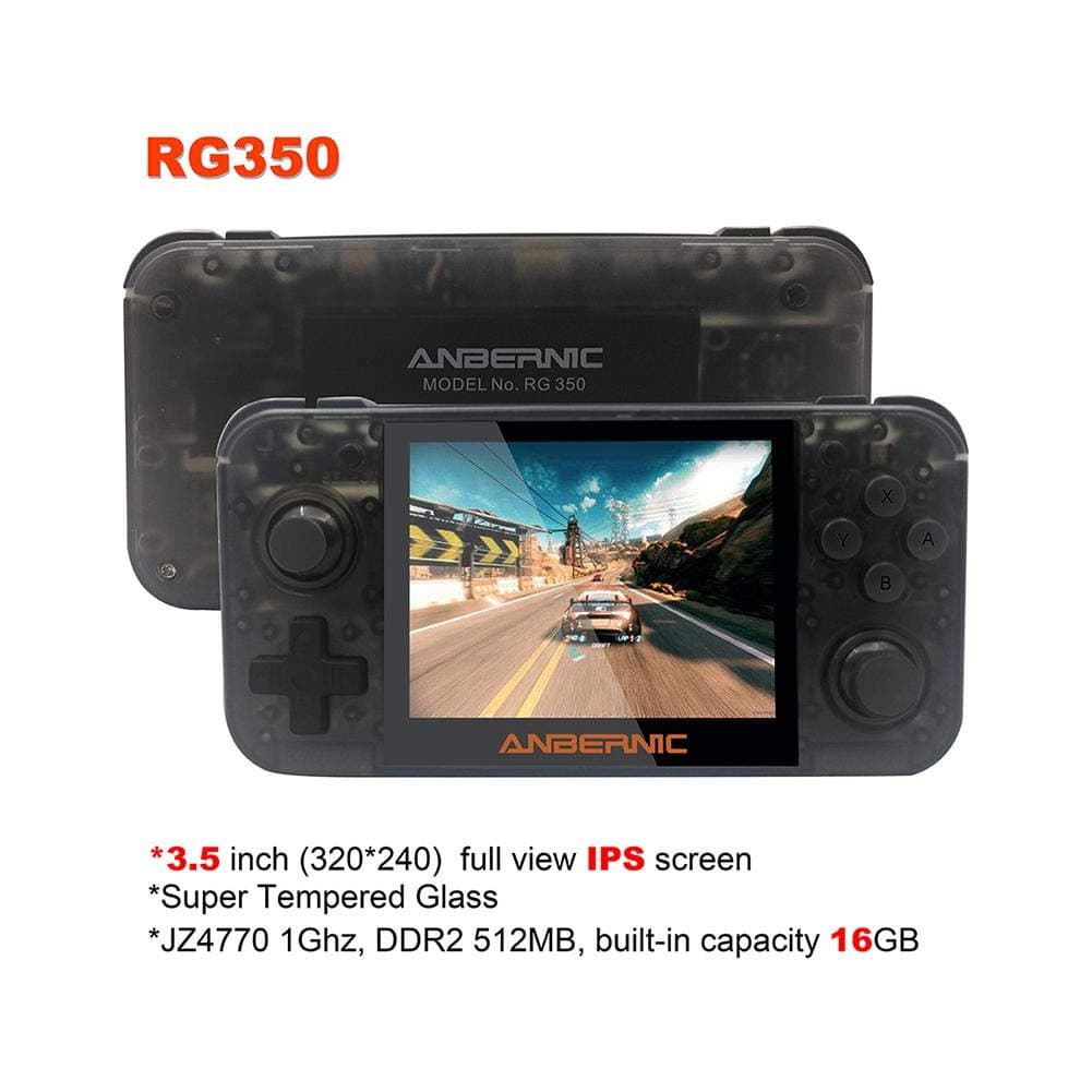 vividesire RG350 IPS Retro Game Console Handheld Optimized Game Machine English Interface with Stereo Speakers 16GB Comfy