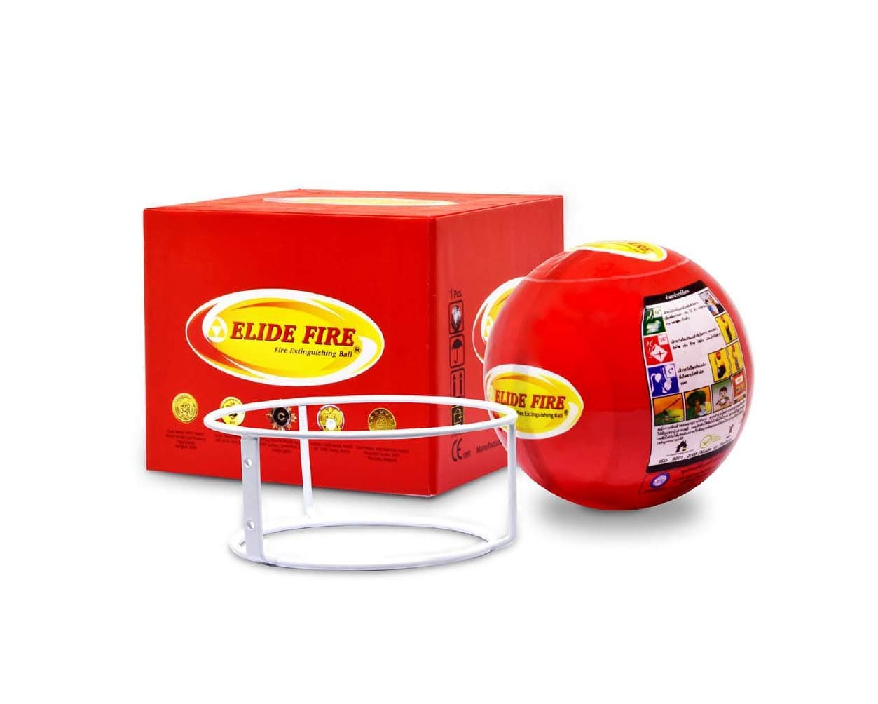 Mini ELIDE FIRE Extinguishing Ball Automatic Surveillance Firefighting 4"