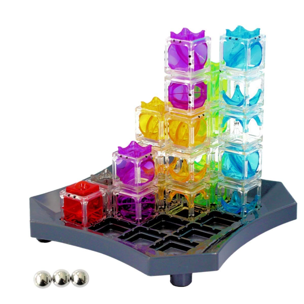 KareFLASH Gravity Marble Path Finder Maze | A Challenging Puzzle Game | STEM Fun Educational Toy for Boys and Girls 8+ | Creative Imagination