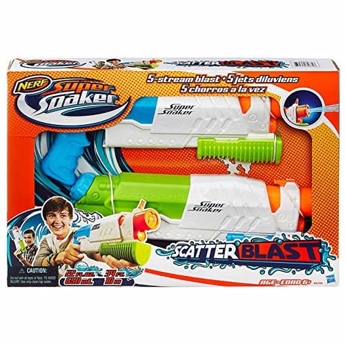 Nerf Super Soaker Scatterblast, 2-pack