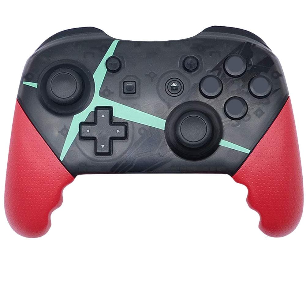 Donop Wireless Controller for Switch Pro, Bluetooth Gamepad Joypad Remote Compatible with Switch Console (Black and Red)