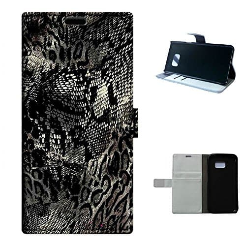 Galaxy S7 Active case.SoloShow(R) Samsung Galaxy S7 Active SM G891A 5.1 inch PU Leather Wallet Flip case [Card/Cash Slots] (snakeskin)