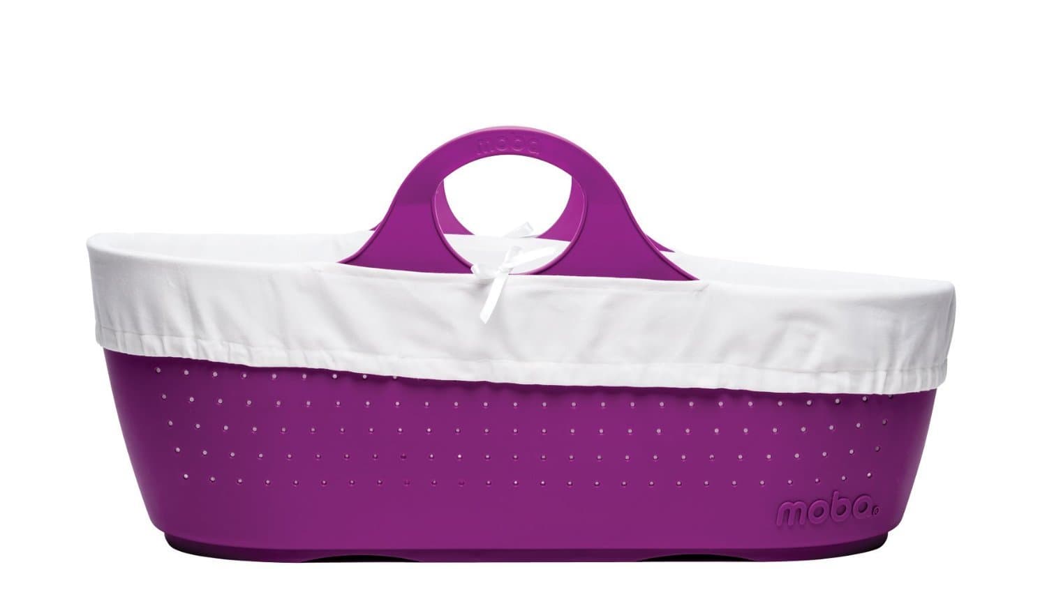 Moba Contemporary Moses Basket (Grape)
