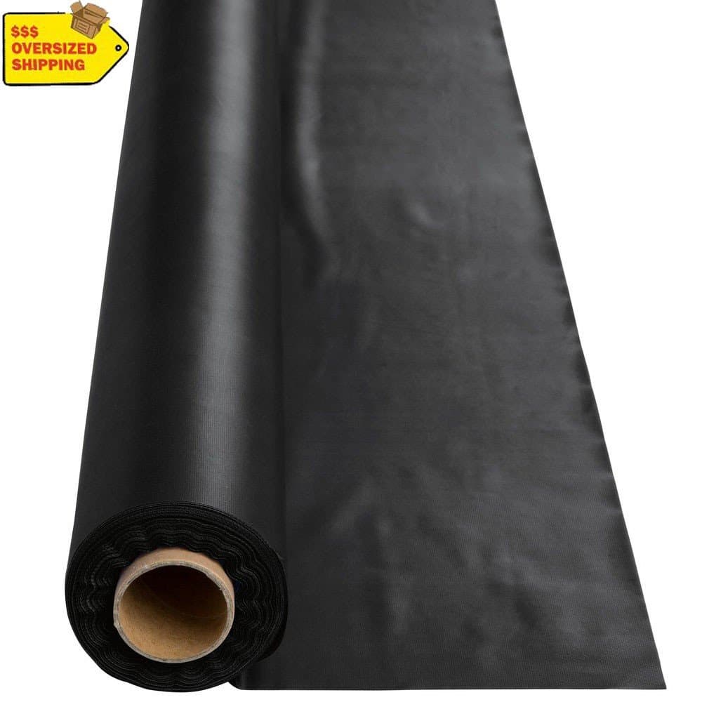 Jet Black Plastic Tableroll 250ft 1 roll