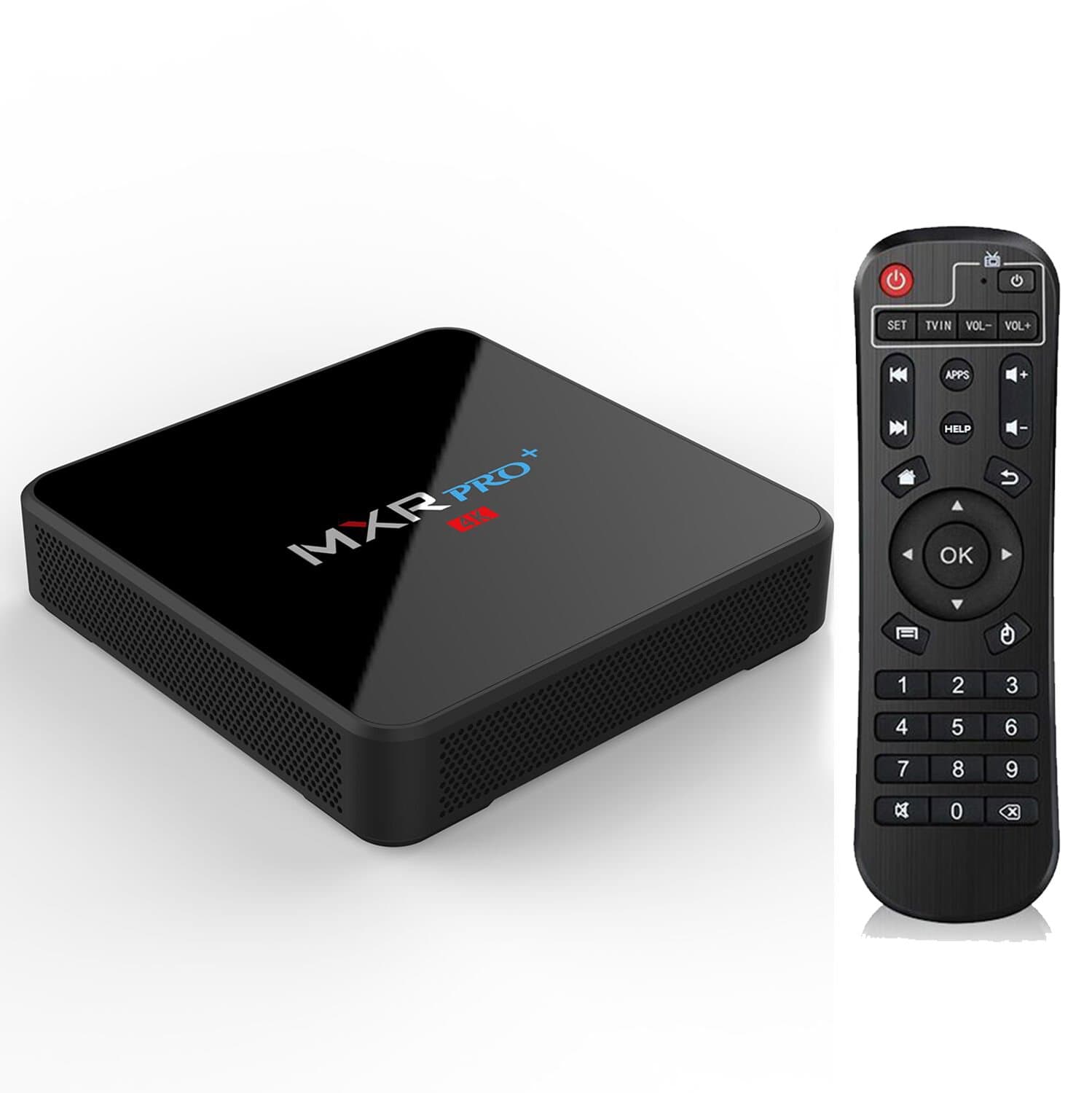 Android 7.1 TV Box,MXR Pro android Box 4GB RAM 32GB Rom RK3328 Rockchip Dual WiFi 2.4Ghz/5Ghz 4K Full HD Smat TV Player USB 3.0 with Bluetooth