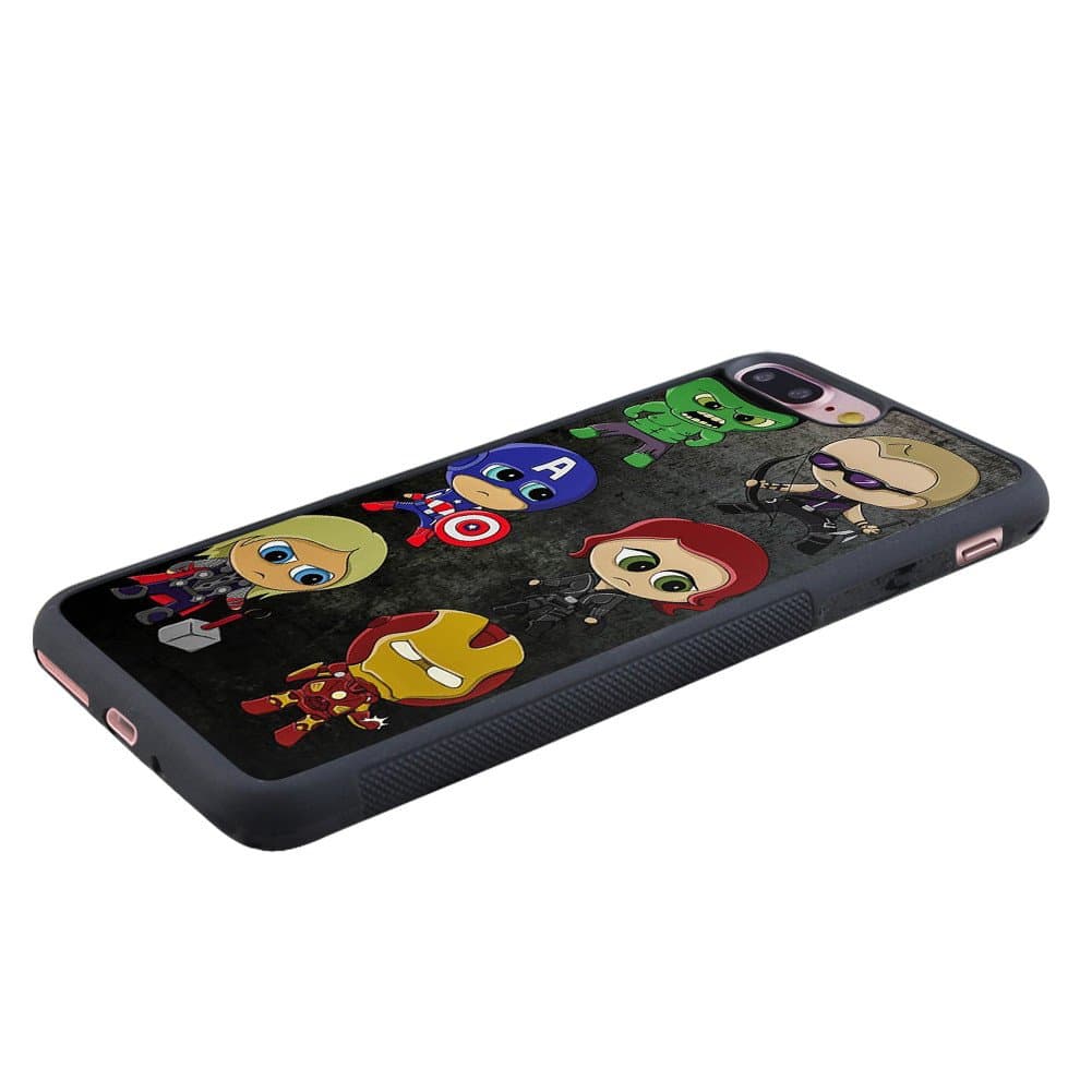 iPhone 7 Plus case, iPhone 7 Plus cover, Customized Avengers TPU Stand Case f...
