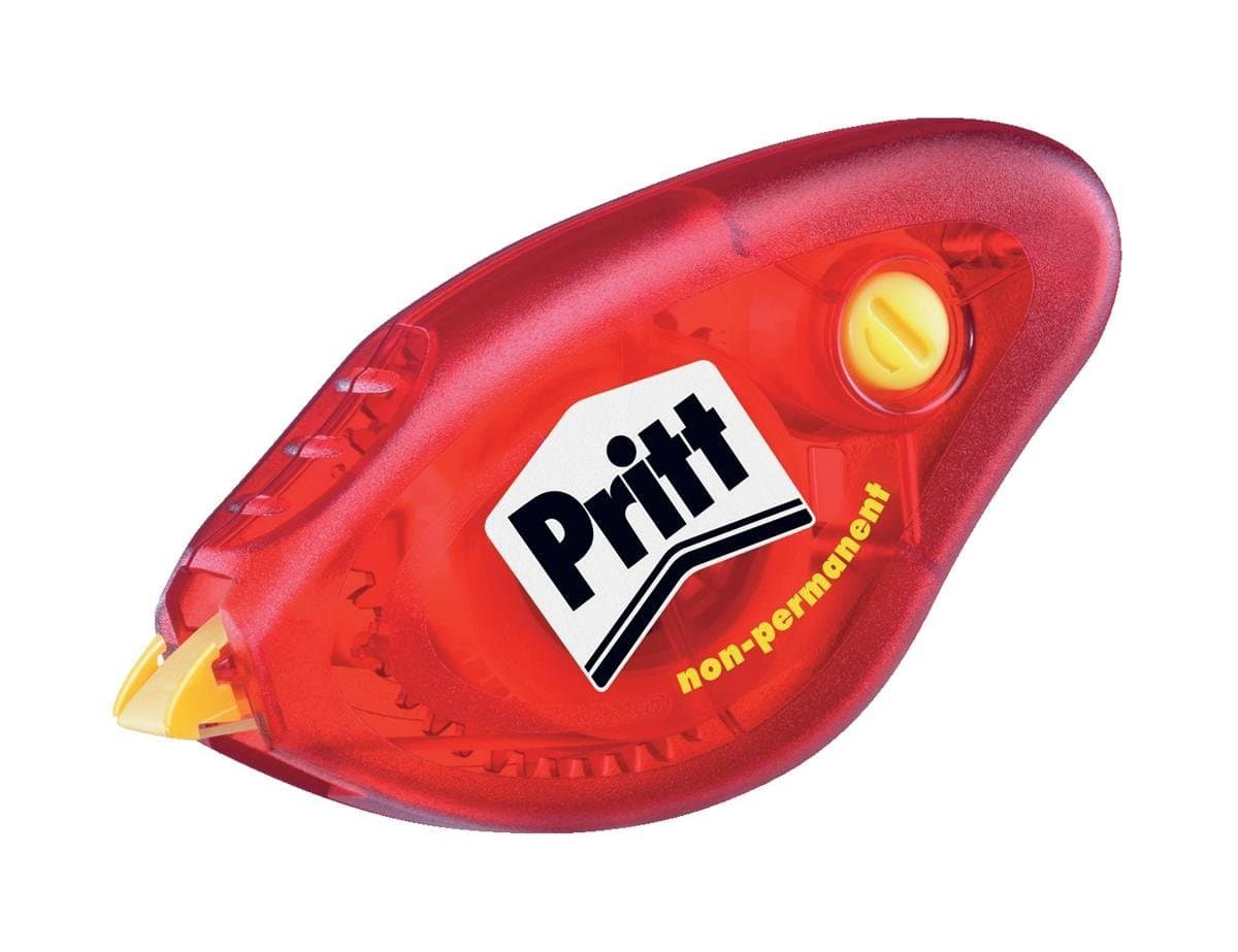 Pritt Mini Roller Adhesive Solvent-free Non-toxic Restickable 8.5m Ref 358800