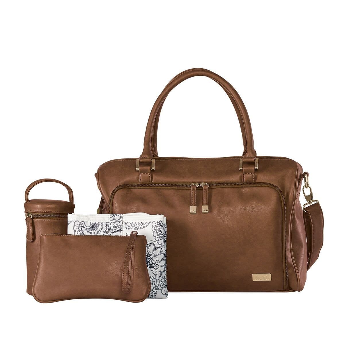 Double Zip Satchel