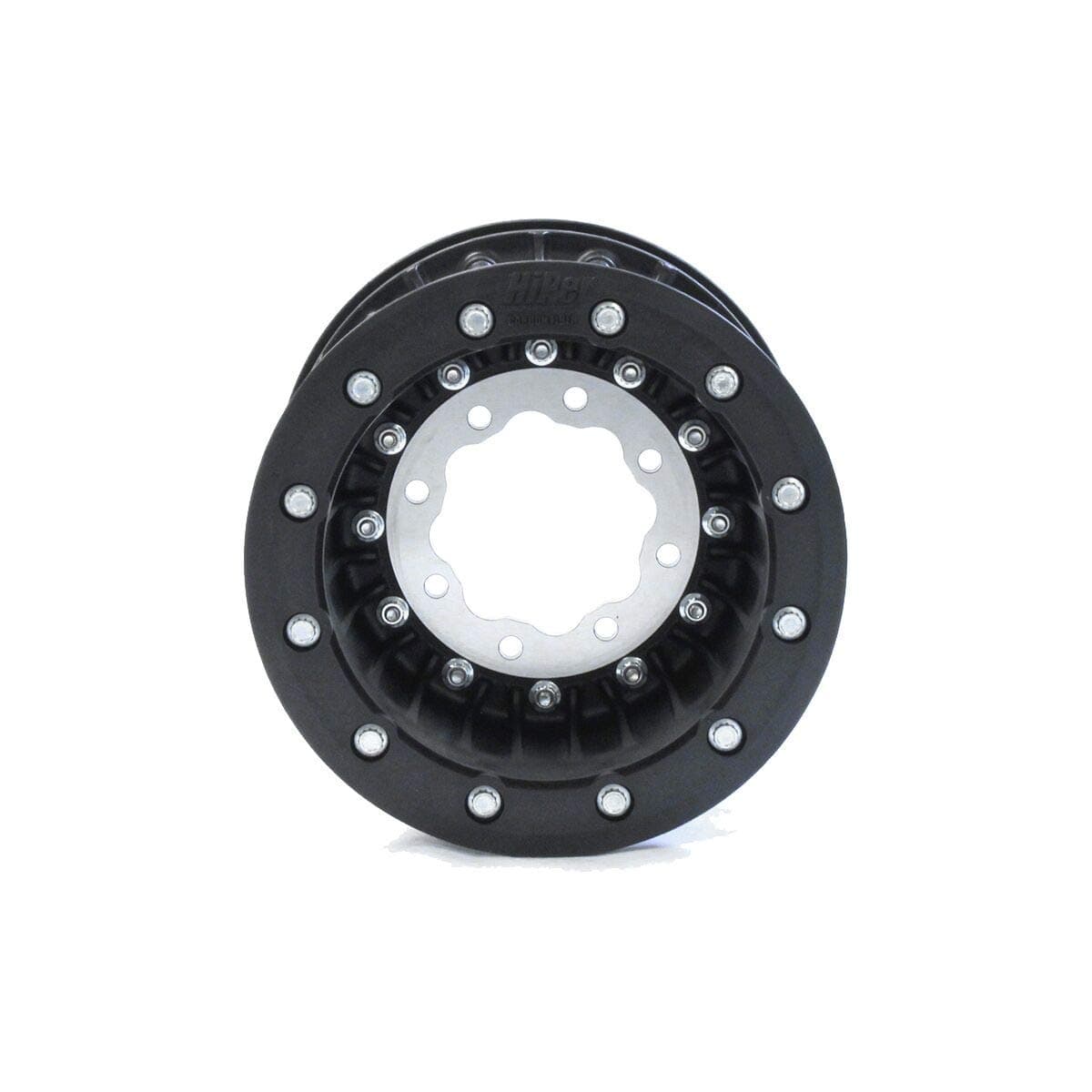 Hiper Tech 3 Single Beadlock Wheel (Front / 10x5 3+2) (Black) Compatible With 09-19  YAMAHA   YFZ450R