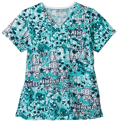 Bio Prints Ladies Mock Wrap Top