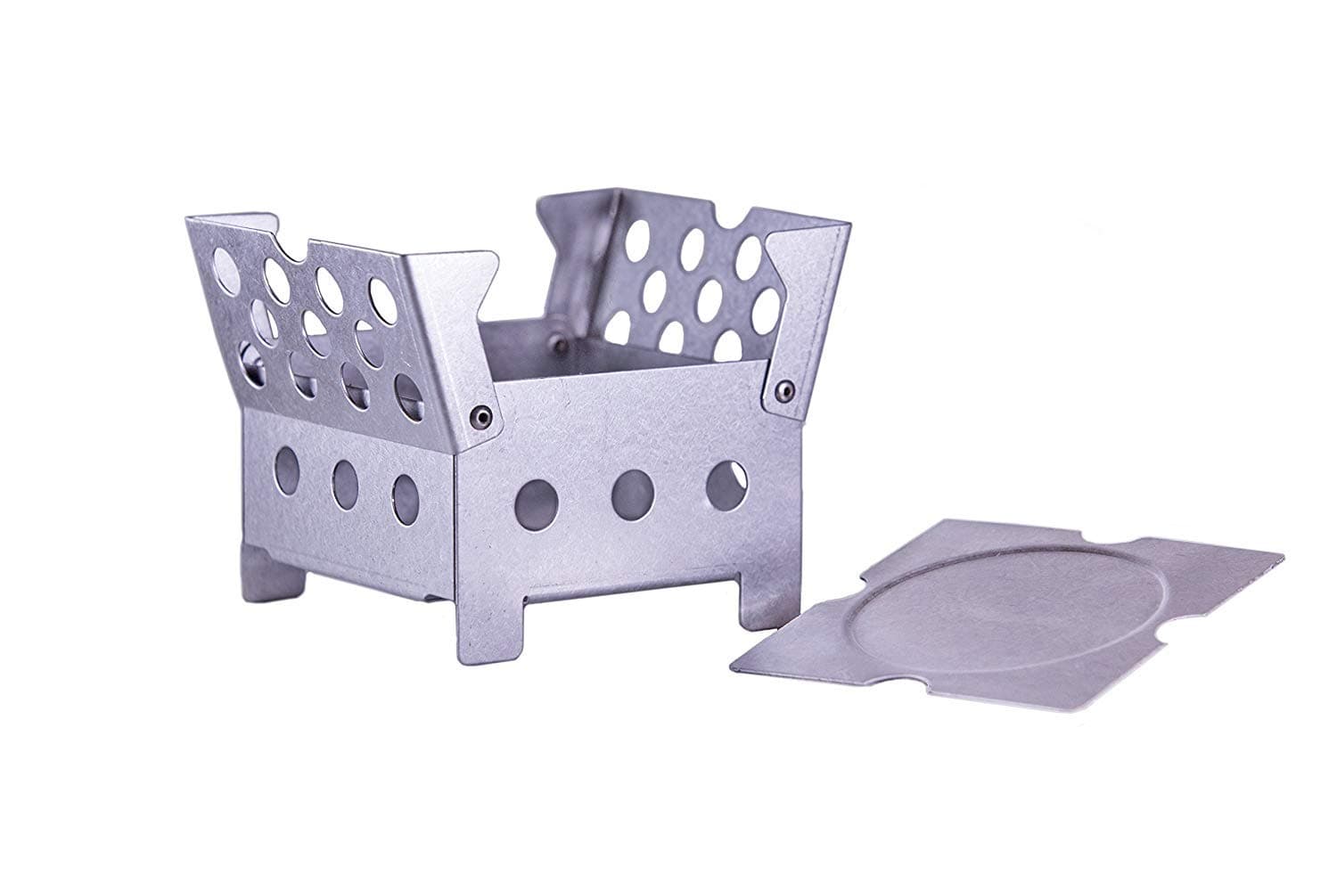 QuickStove Portable Compact Backpack Camp Cube Stove - Ideal for Camping, Hiking, Backpacking and Emergency