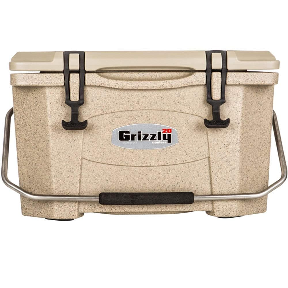 Grizzly 20 Quart Sandstone/Tan Cooler