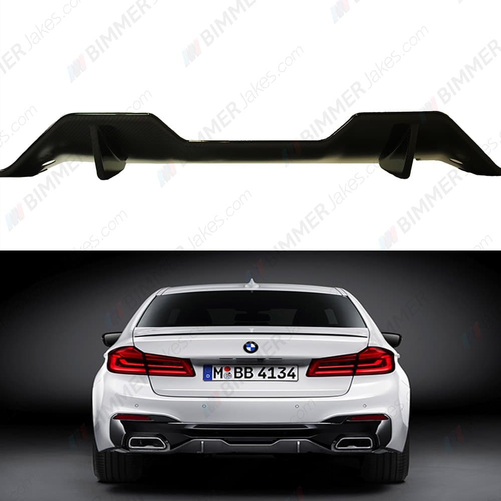 NEW OEM M Performance Carbon Fiber Rear Diffuser for BMW 5 G30 / G31 5119241240