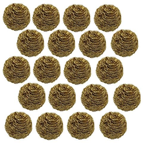 Brass Soldering Iron Tip Cleaner Refill - 20 Pack: Keep Your Tips Clean with Non-Toxic Brass Material - Suitable for Copper Nickel & Chrome Tips - Efficient Cleaning Process for DIY Projects