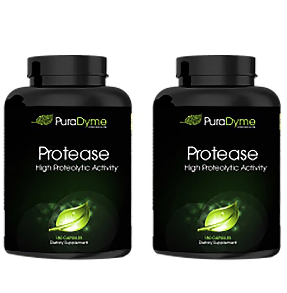 PuraDyme -Protease |180 Capsules, 2 Pack