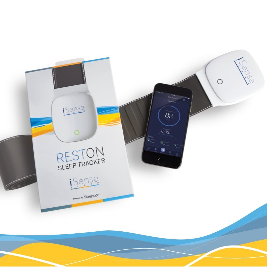 iSense Sleep Reston Sleep Tracker - Sleep Tracking - Powered by Sleepace - Non-Wearable