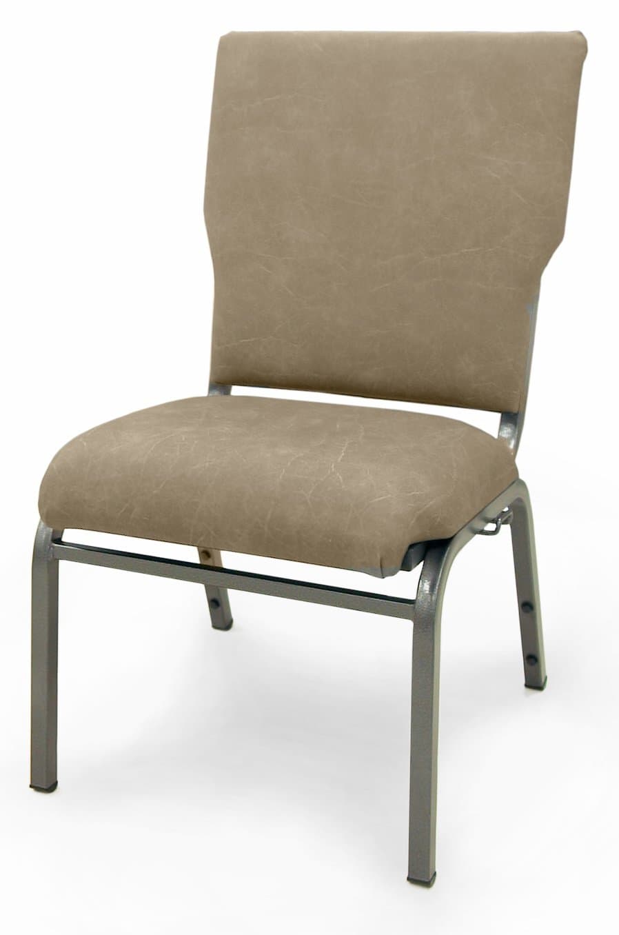 McCourt 10605 Auditorium Stack Chair, Vinyl, Single, Antelope