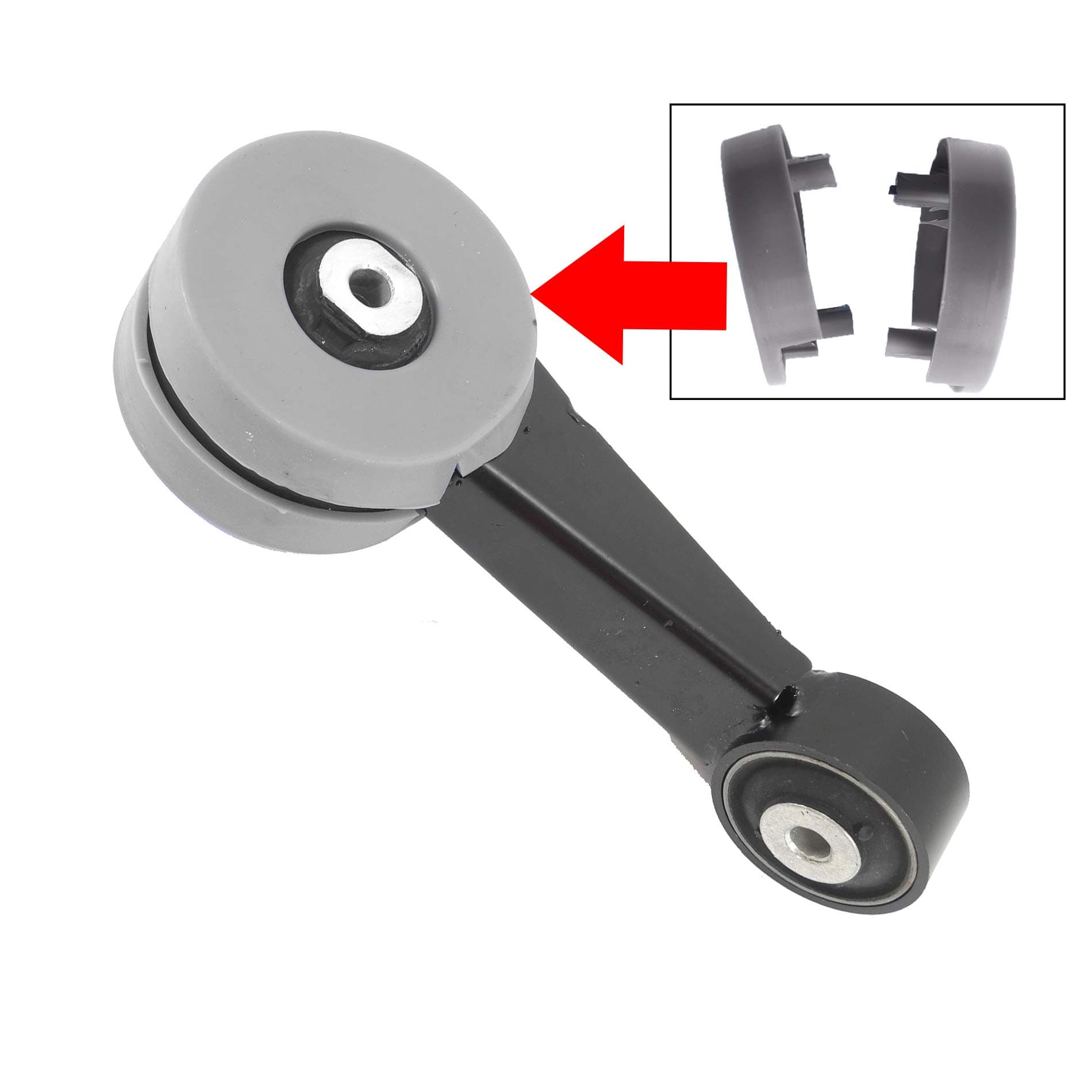 ADVANCE IGNITION Torque Strut Front Engine Motor Mount Polyurethane Compatible with Lexus 07-09 RX350 3.5L A62034 EM-5861 2007 2008 2009